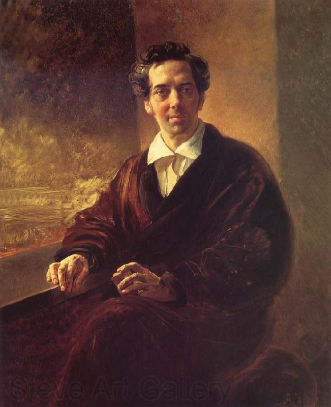 Karl Briullov Portrait of Count Alexei Perovsky Spain oil painting art